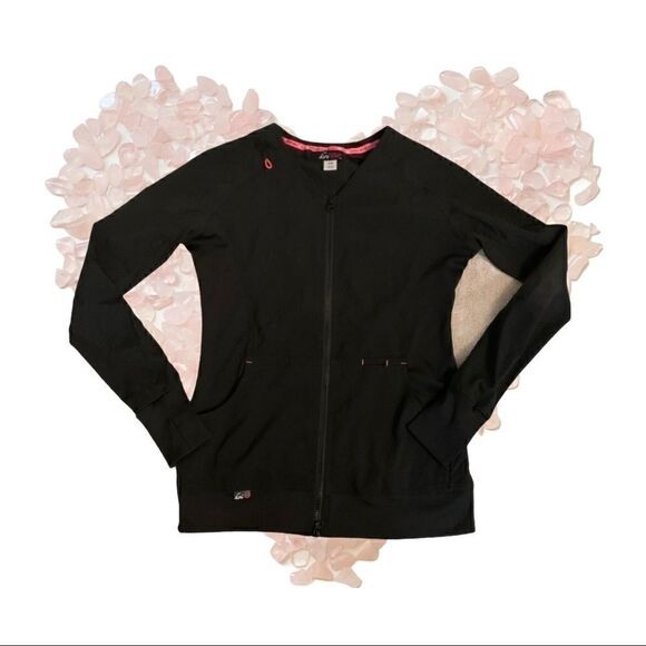 Black and Pink XS Koi Lite Full Zip - Picture 3 of 7
